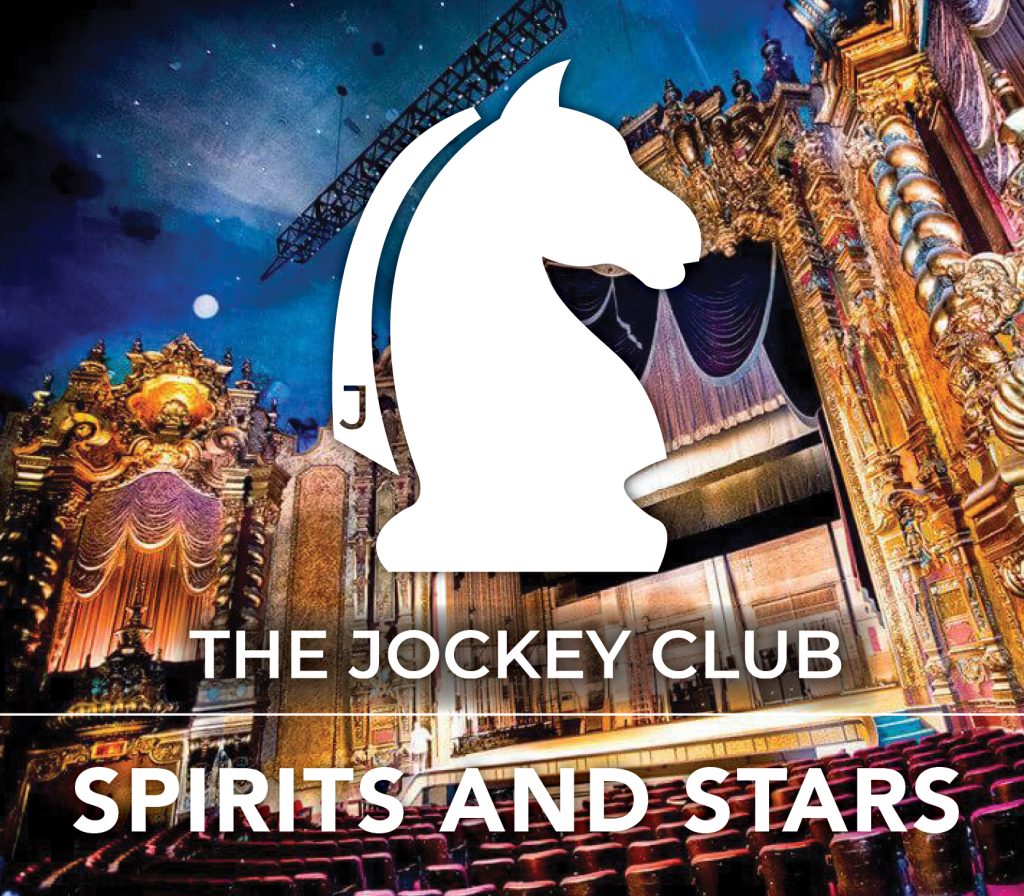 Spirits and Stars Jockey Club event banner