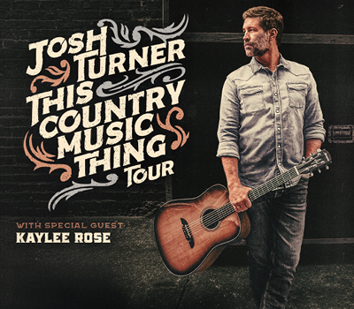 Josh Turner This Country Music Thing Tour poster