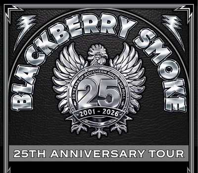 Blackberry Smoke 25th Anniversary Tour poster
