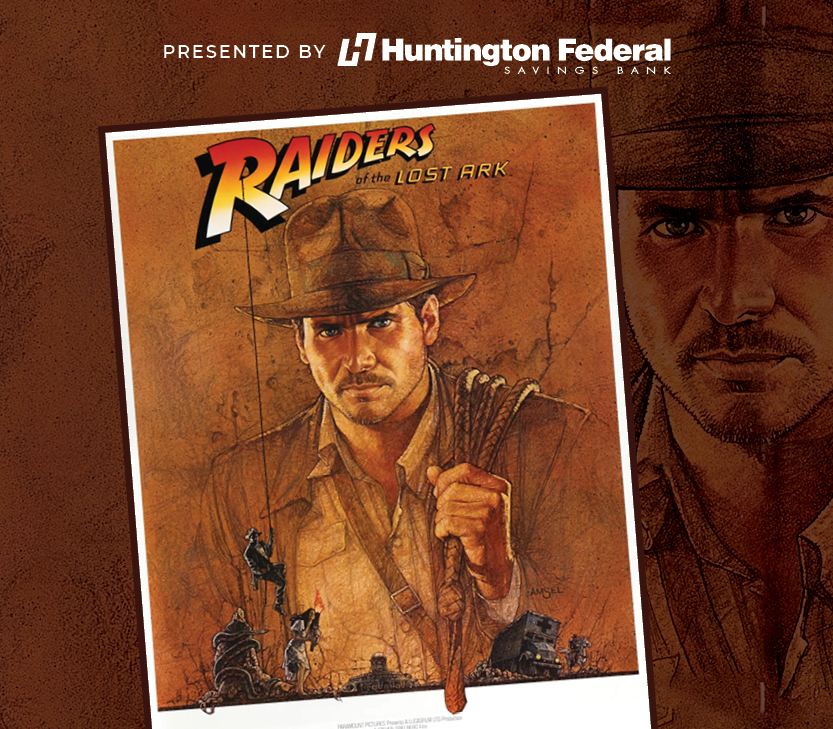 Raiders of the Lost Ark Summer Movie Series poster